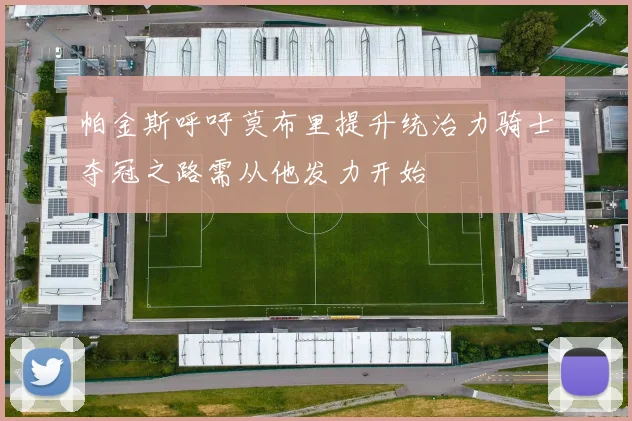 帕金斯呼吁莫布里提升统治力骑士夺冠之路需从他发力开始